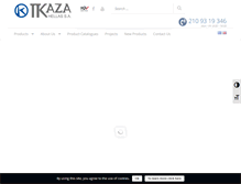 Tablet Screenshot of kazahellas.gr